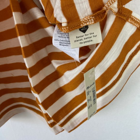 NWT Madewell Whisper Cotton V-Neck Pocket Tee - Picture 6 of 10